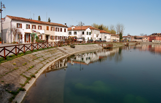 Treviso, L'antico porto di Fiera.
